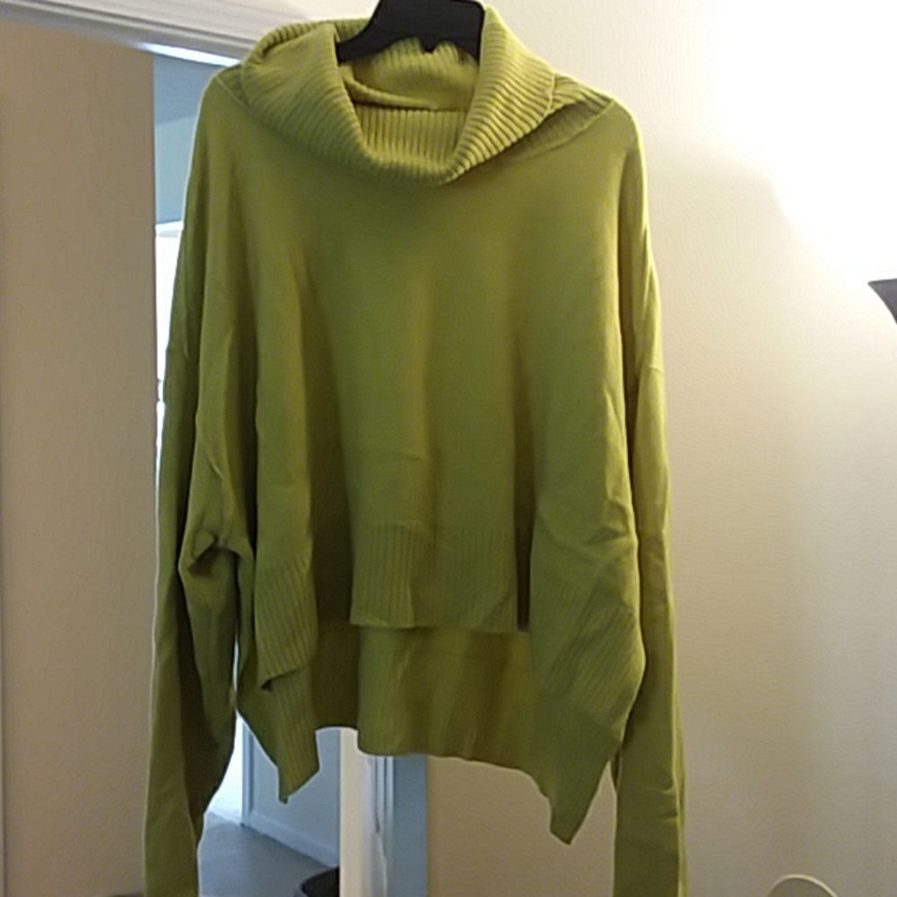 Free people cashmere turtleneck sweater